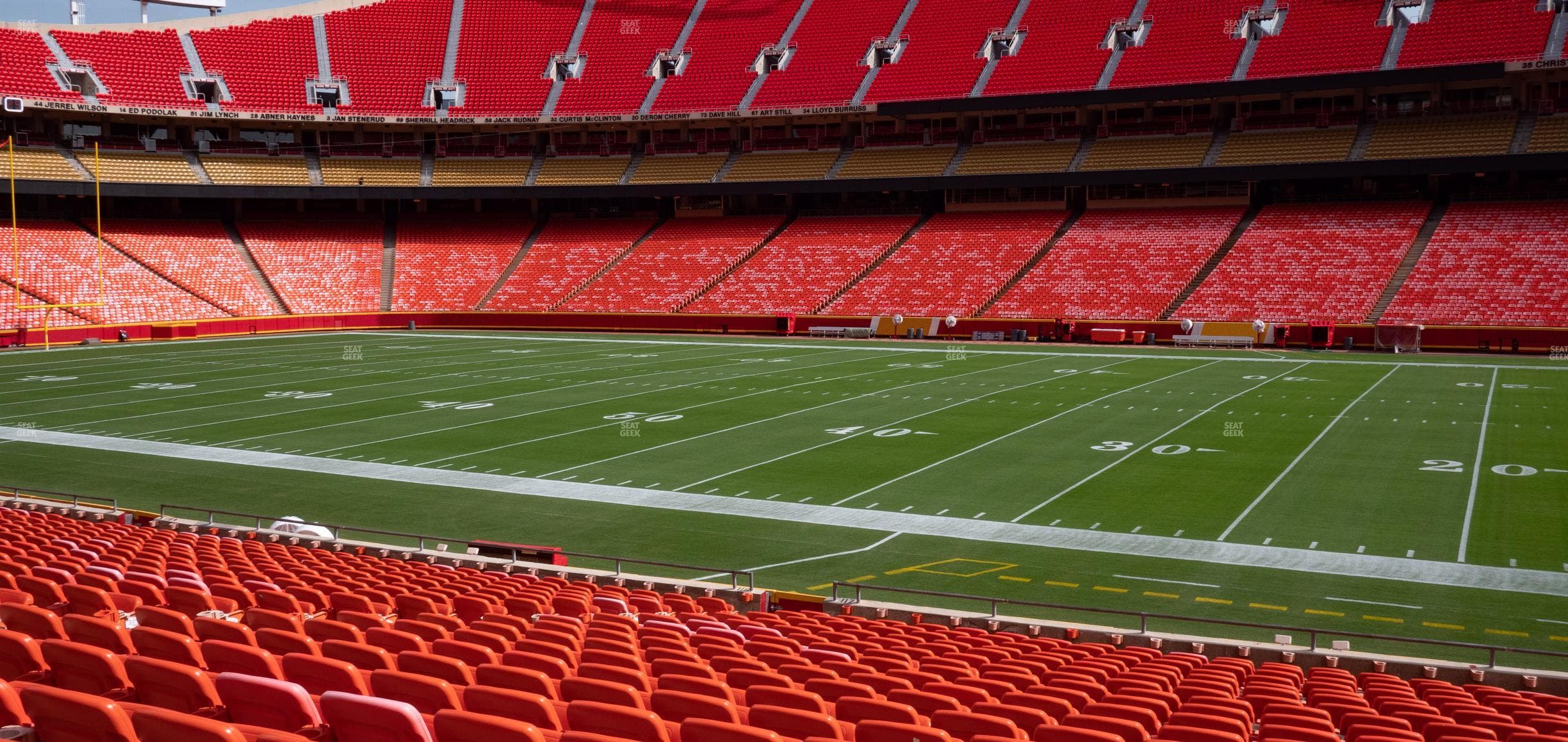 GEHA Field at Arrowhead Stadium - Section 117 Seat View