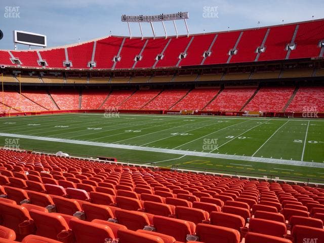 GEHA Field at Arrowhead Stadium - Section 117 Seat View