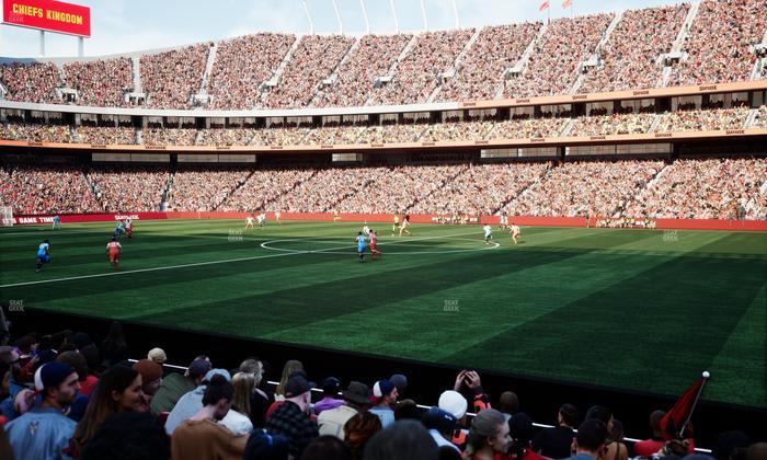 GEHA Field at Arrowhead Stadium - Section 117 Seat View