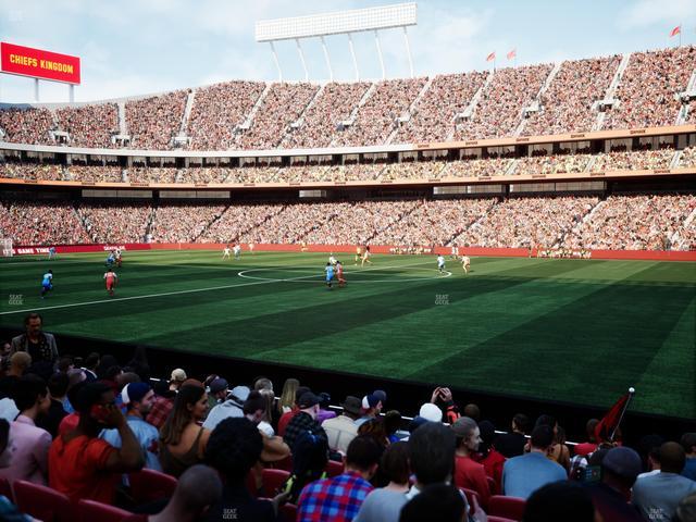 GEHA Field at Arrowhead Stadium - Section 117 Seat View