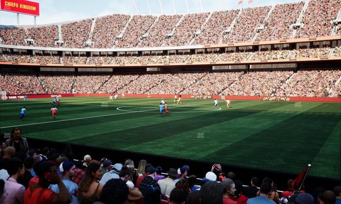 GEHA Field at Arrowhead Stadium - Section 117 Seat View