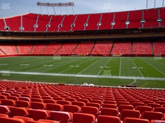 GEHA Field at Arrowhead Stadium - Section 118 Seat View