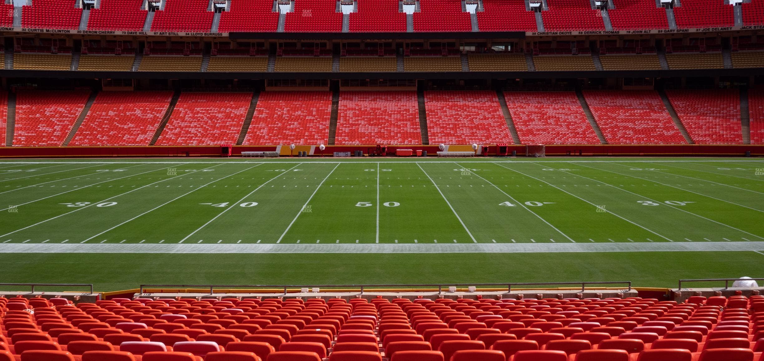 GEHA Field at Arrowhead Stadium - Section 119 Seat View