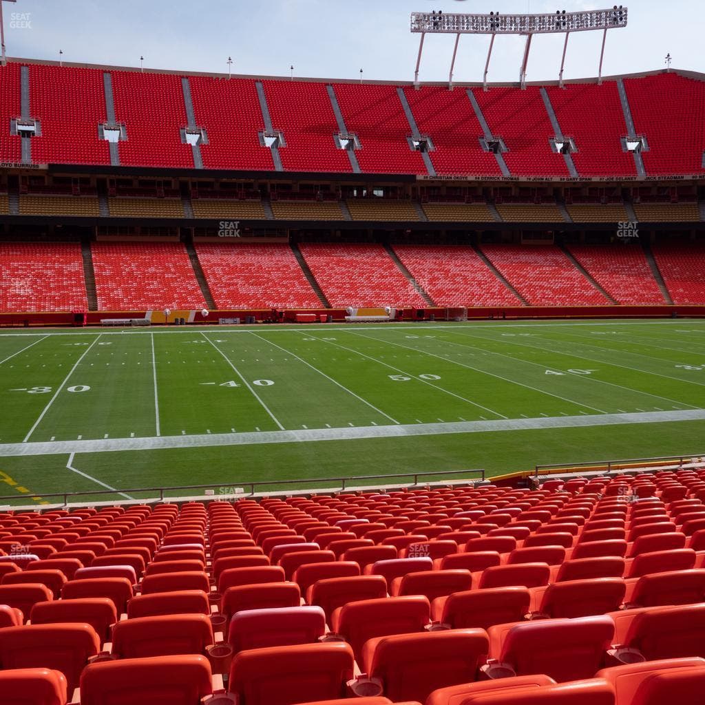 GEHA Field at Arrowhead Stadium - Section 120 Seat View