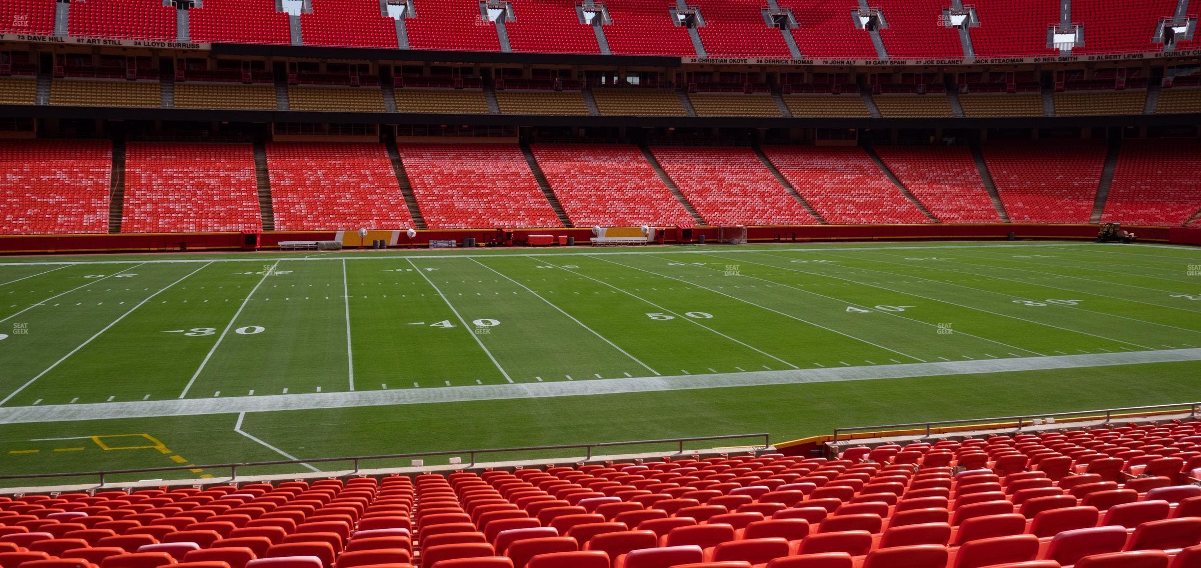 GEHA Field at Arrowhead Stadium - Section 120 Seat View