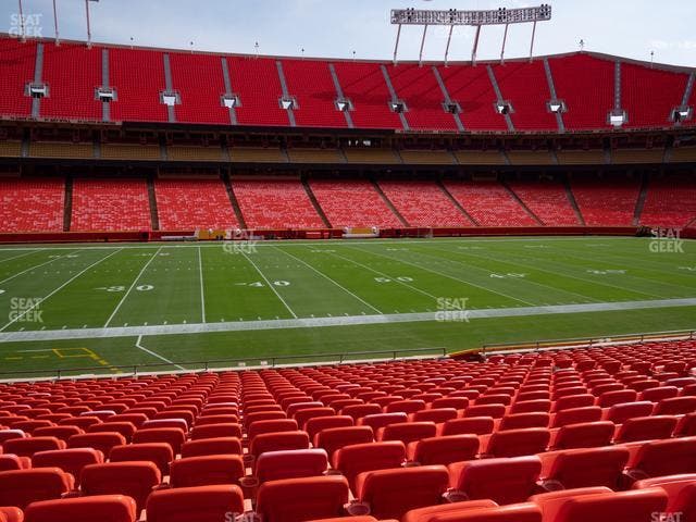 GEHA Field at Arrowhead Stadium - Section 120 Seat View