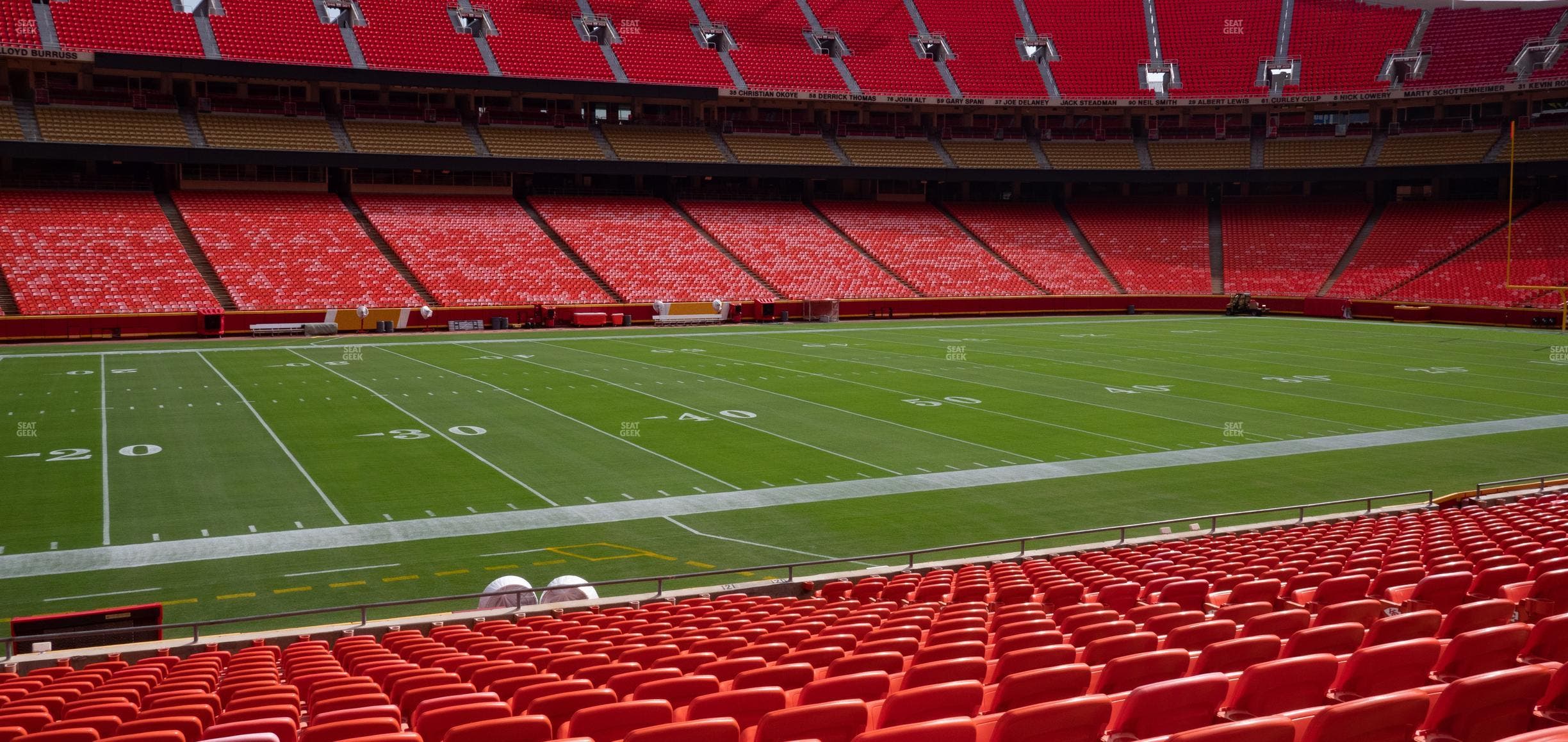 GEHA Field at Arrowhead Stadium - Section 121 Seat View