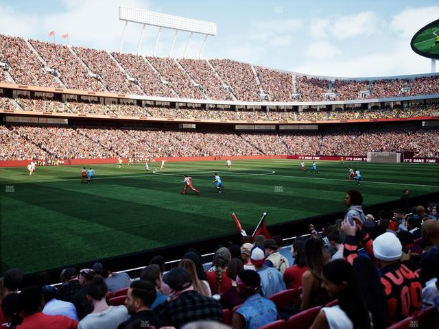GEHA Field at Arrowhead Stadium - Section 122 Seat View GEHA Field at Arrowhead Stadium - Section 122 Seat View