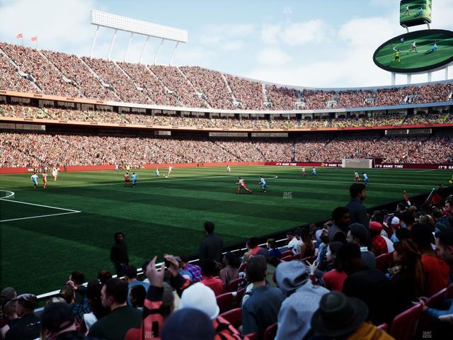 GEHA Field at Arrowhead Stadium - Section 123 Seat View GEHA Field at Arrowhead Stadium - Section 123 Seat View