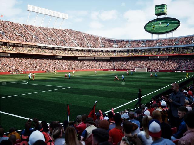 GEHA Field at Arrowhead Stadium - Section 124 Seat View GEHA Field at Arrowhead Stadium - Section 124 Seat View