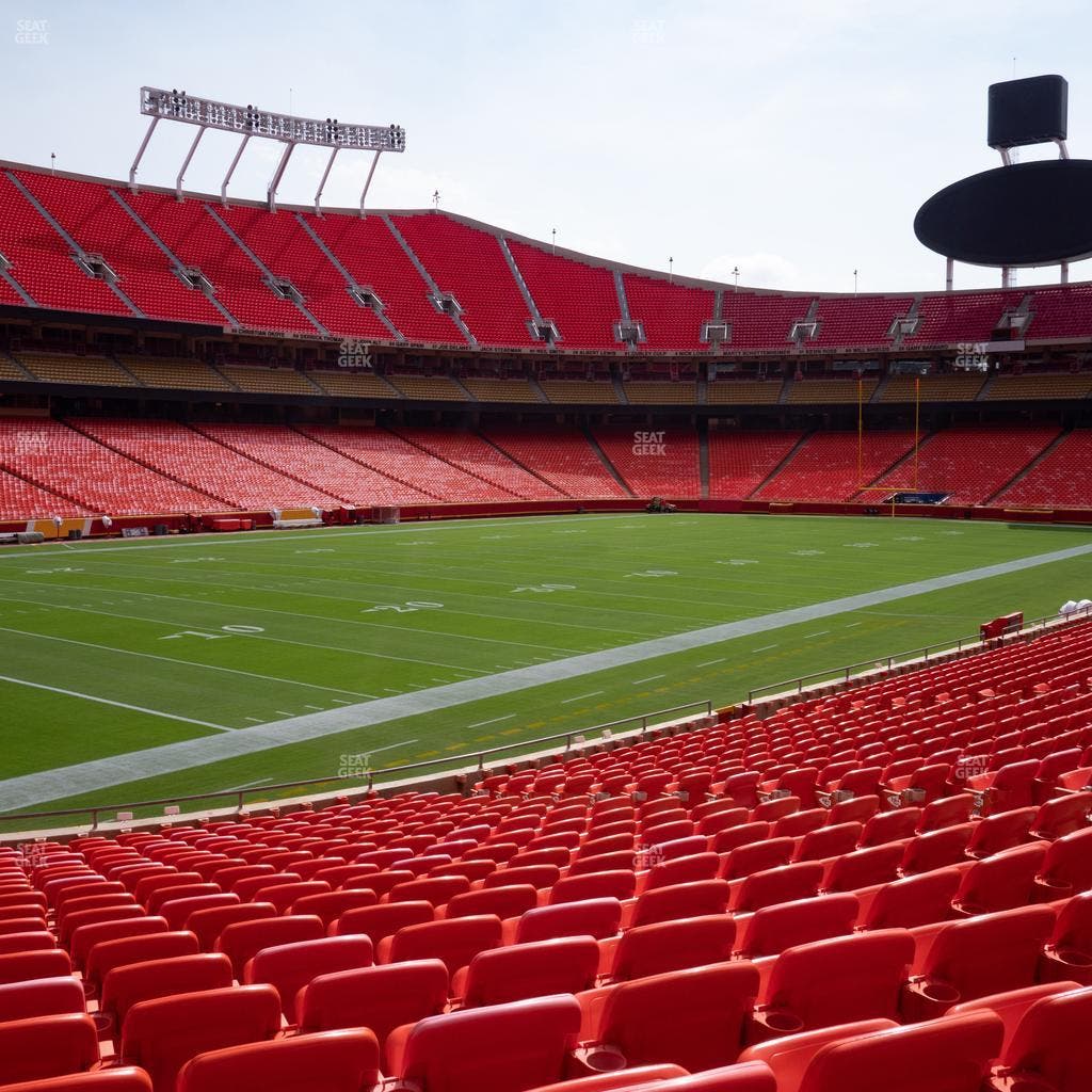 GEHA Field at Arrowhead Stadium - Section 124 Seat View