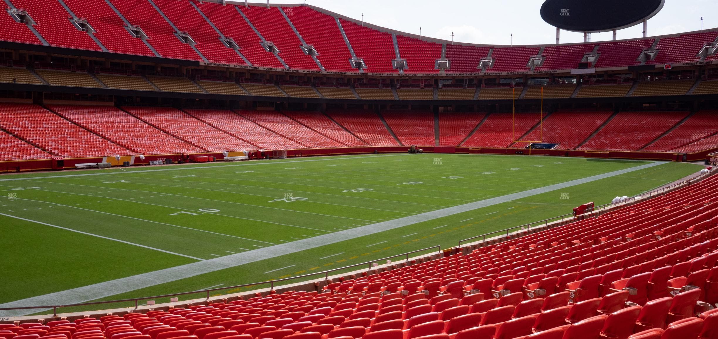 GEHA Field at Arrowhead Stadium - Section 124 Seat View