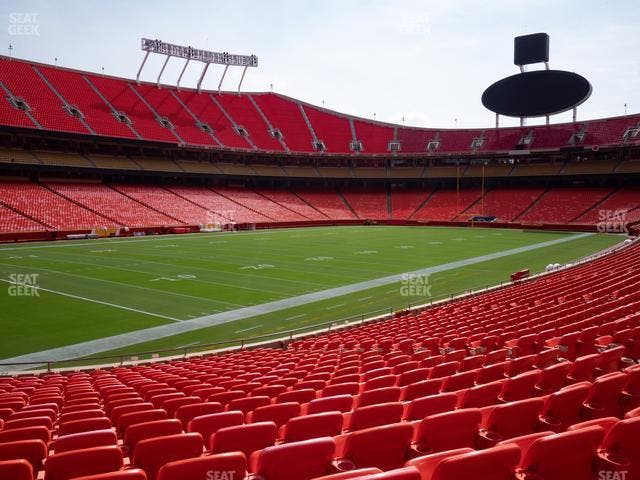 GEHA Field at Arrowhead Stadium - Section 124 Seat View