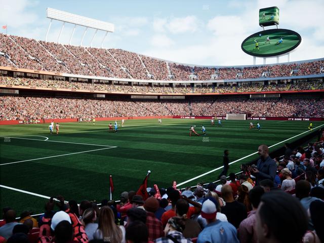 GEHA Field at Arrowhead Stadium - Section 124 Seat View