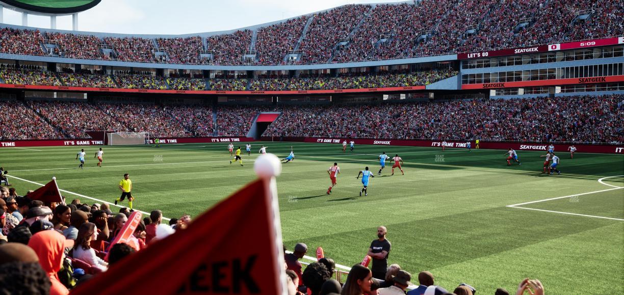 GEHA Field at Arrowhead Stadium - Section 133 Seat View