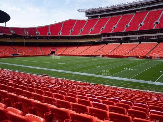 GEHA Field at Arrowhead Stadium - Section 134 Seat View