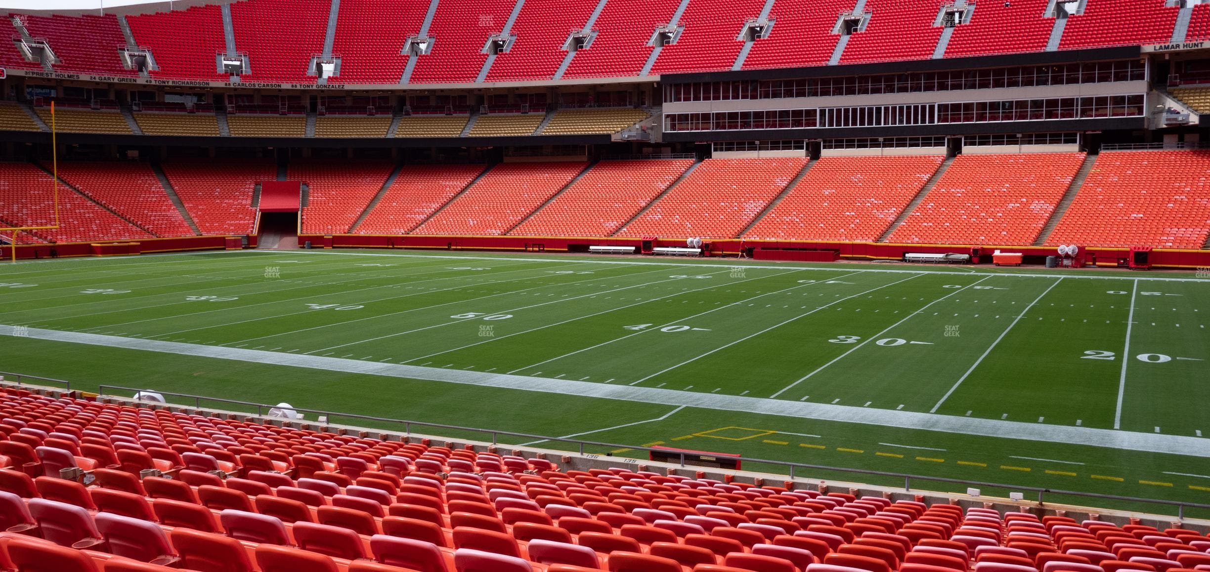GEHA Field at Arrowhead Stadium - Section 135 Seat View