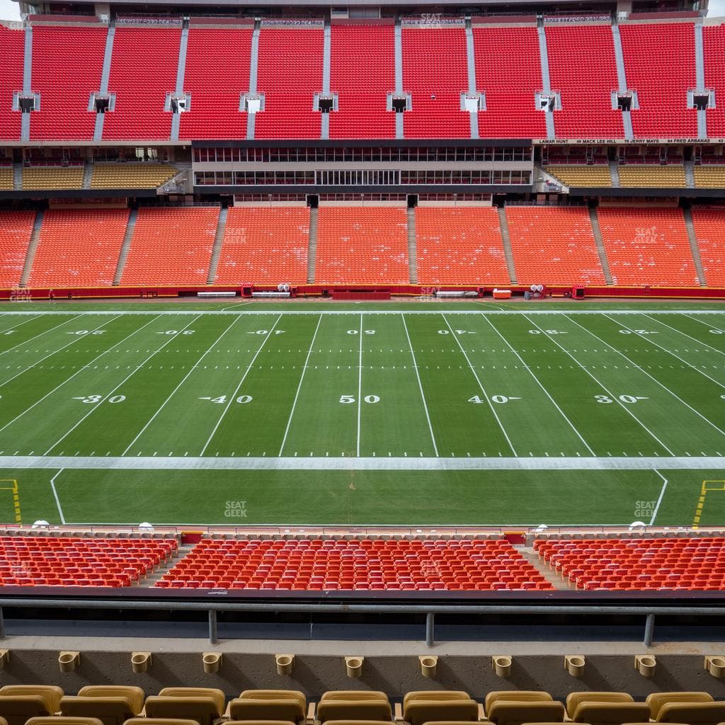 GEHA Field at Arrowhead Stadium - Section 201 Seat View