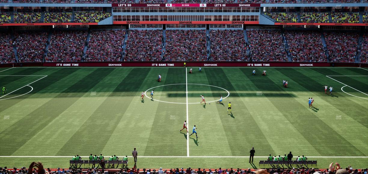 GEHA Field at Arrowhead Stadium - Section 201 Seat View