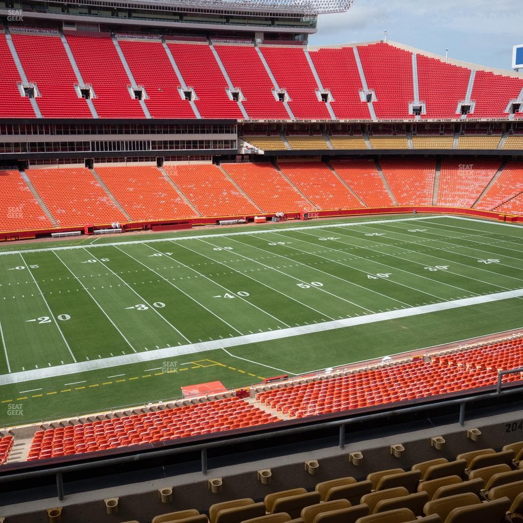 GEHA Field at Arrowhead Stadium - Section 204 Seat View