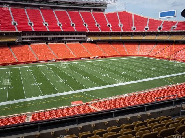 GEHA Field at Arrowhead Stadium - Section 204 Seat View