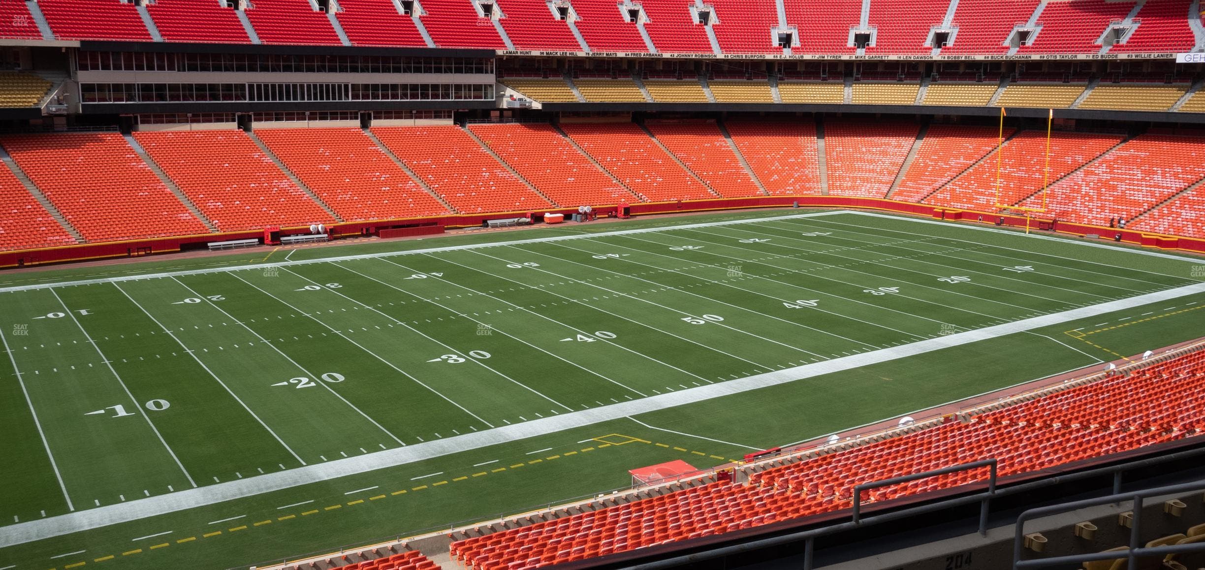 GEHA Field at Arrowhead Stadium - Section 205 Seat View