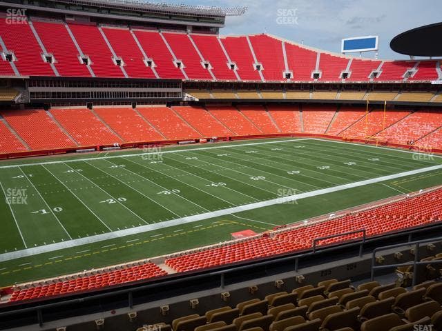 GEHA Field at Arrowhead Stadium - Section 205 Seat View