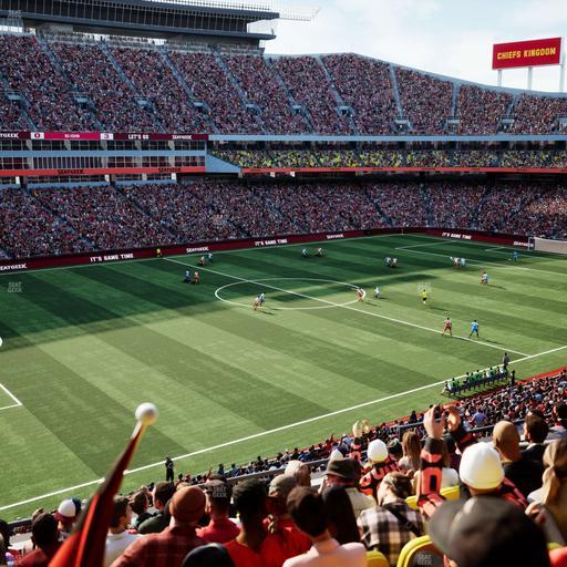 GEHA Field at Arrowhead Stadium - Section 205 Seat View