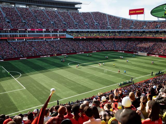 GEHA Field at Arrowhead Stadium - Section 205 Seat View GEHA Field at Arrowhead Stadium - Section 205 Seat View