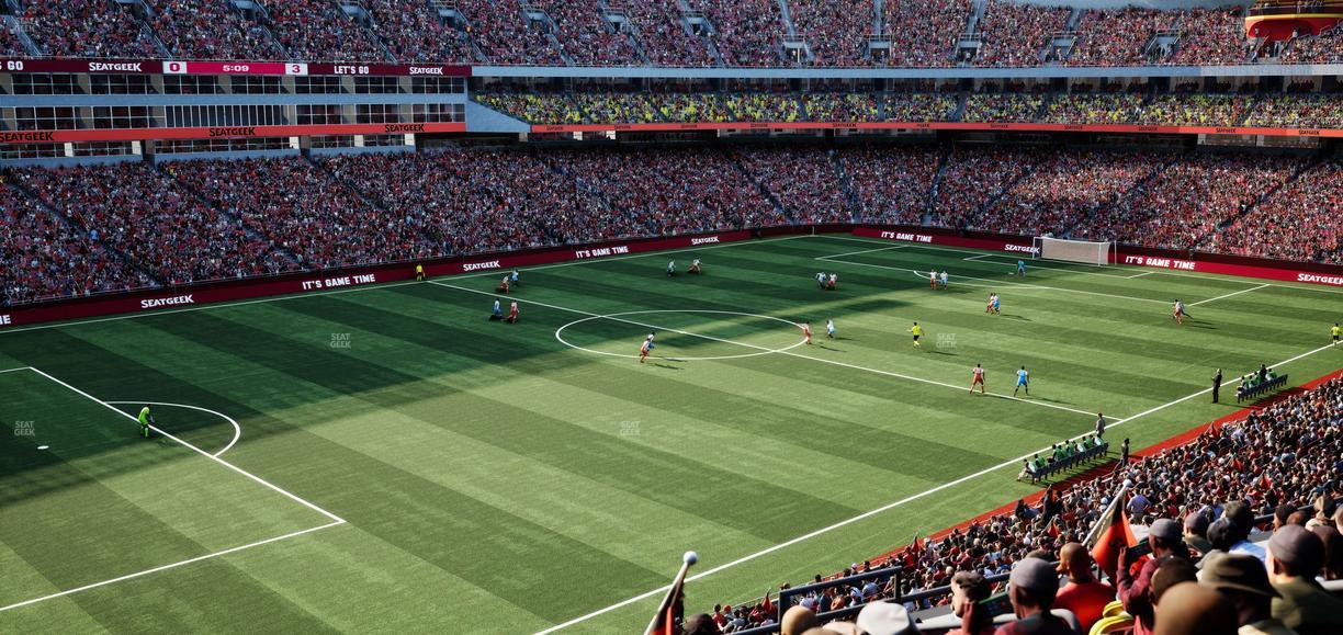 GEHA Field at Arrowhead Stadium - Section 206 Seat View