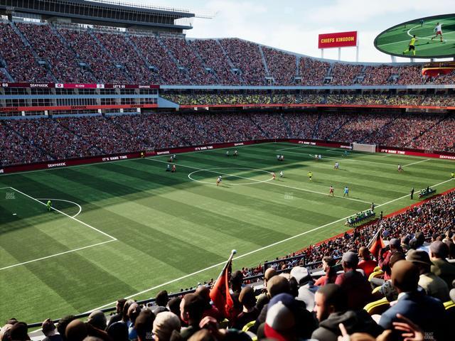 GEHA Field at Arrowhead Stadium - Section 206 Seat View GEHA Field at Arrowhead Stadium - Section 206 Seat View