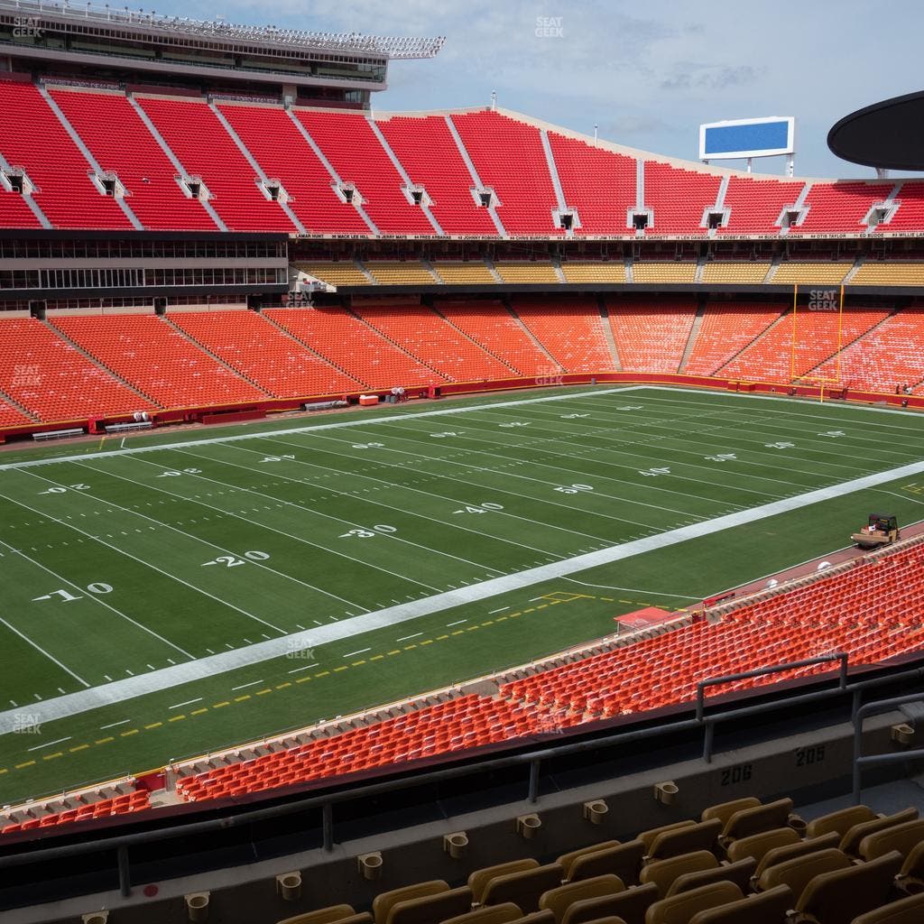 GEHA Field at Arrowhead Stadium - Section 206 Seat View