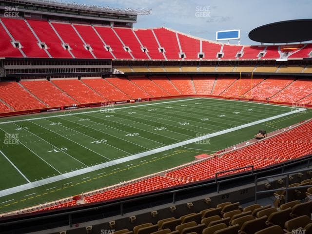 GEHA Field at Arrowhead Stadium - Section 206 Seat View
