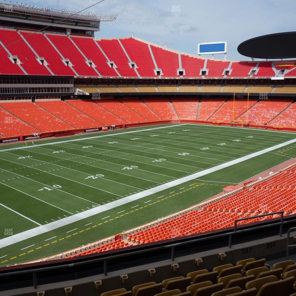 GEHA Field at Arrowhead Stadium - Section 207 Seat View