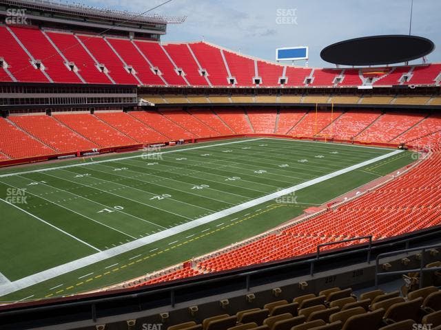GEHA Field at Arrowhead Stadium - Section 207 Seat View