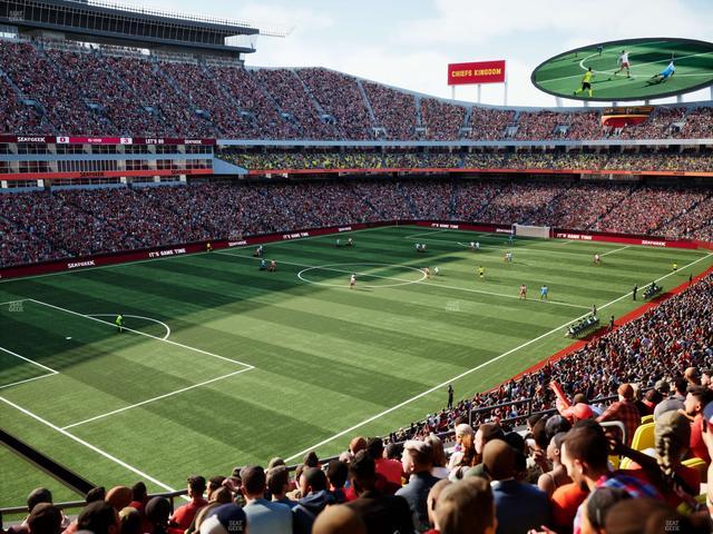 GEHA Field at Arrowhead Stadium - Section 207 Seat View GEHA Field at Arrowhead Stadium - Section 207 Seat View