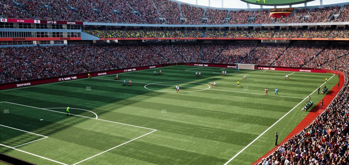GEHA Field at Arrowhead Stadium - Section 208 Seat View
