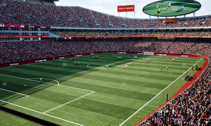 GEHA Field at Arrowhead Stadium - Section 208 Seat View