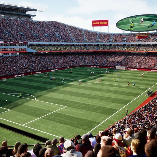 GEHA Field at Arrowhead Stadium - Section 208 Seat View