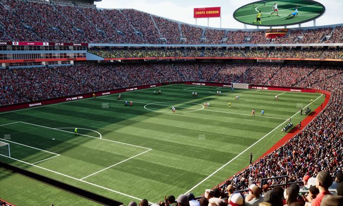 GEHA Field at Arrowhead Stadium - Section 208 Seat View