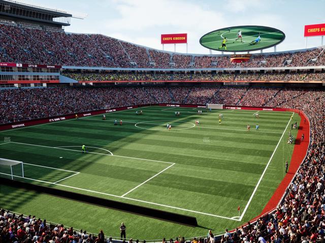 GEHA Field at Arrowhead Stadium - Section 209 Seat View