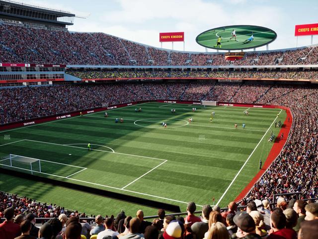 GEHA Field at Arrowhead Stadium - Section 209 Seat View GEHA Field at Arrowhead Stadium - Section 209 Seat View