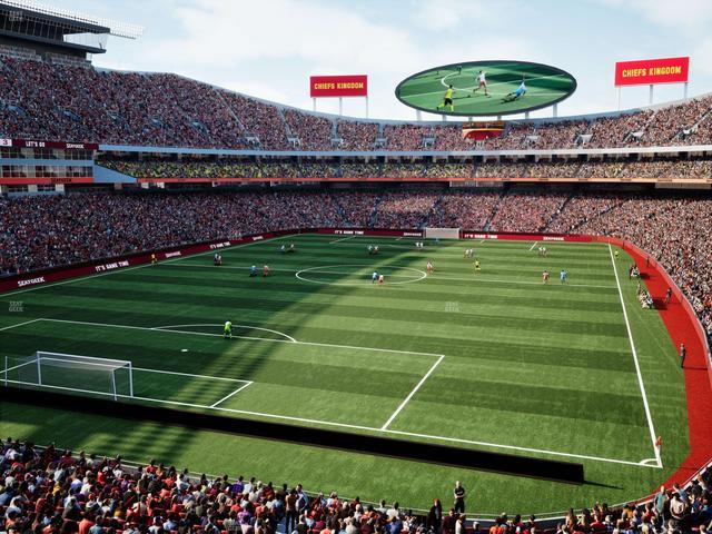 GEHA Field at Arrowhead Stadium - Section 210 Seat View