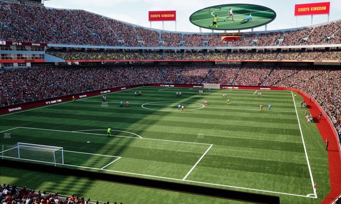 GEHA Field at Arrowhead Stadium - Section 210 Seat View