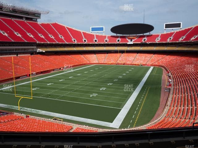GEHA Field at Arrowhead Stadium - Section 210 Seat View
