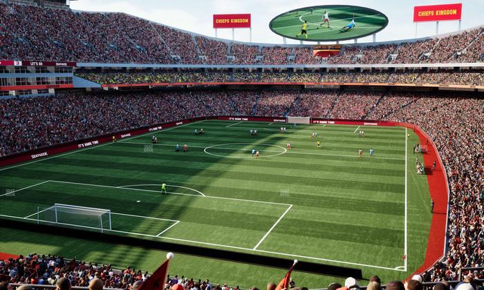 GEHA Field at Arrowhead Stadium - Section 210 Seat View