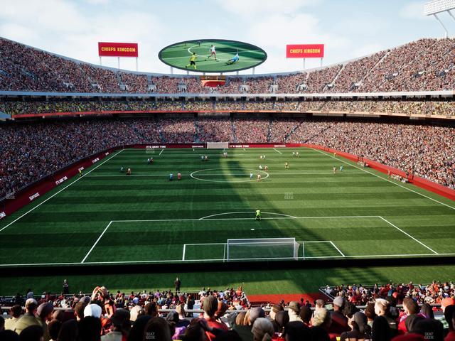 GEHA Field at Arrowhead Stadium - Section 213 Seat View