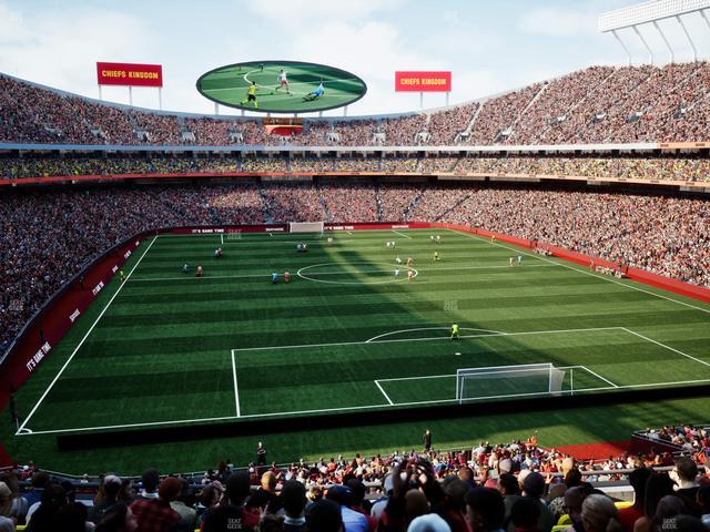 GEHA Field at Arrowhead Stadium - Section 214 Seat View