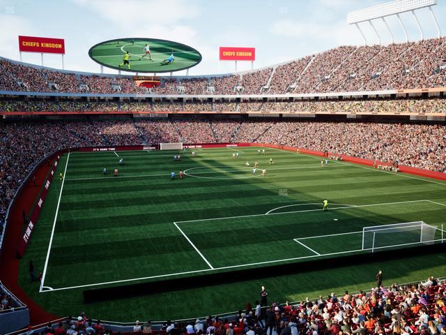 GEHA Field at Arrowhead Stadium - Section 215 Seat View