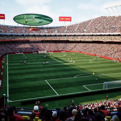 GEHA Field at Arrowhead Stadium - Section 215 Seat View